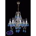 Подвесная люстра хрустальная ArtGlass ADINA VI COLOR
