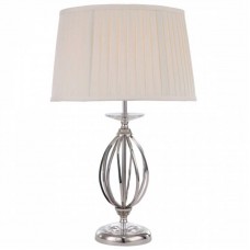 Настольная лампа Elstead Lighting AG/TL POL NICKEL AEGEAN