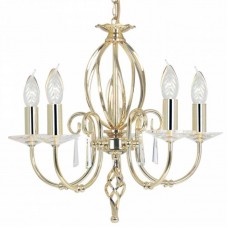 Люстра Elstead Lighting AG5 POL BRASS AEGEAN