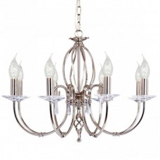 Люстра Elstead Lighting AG8 POL NICKEL AEGEAN