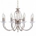 Люстра Elstead Lighting AG8 POL NICKEL AEGEAN