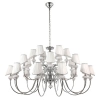 Подвесная люстра Crystal lux ALMA WHITE SP-PL12+6+6