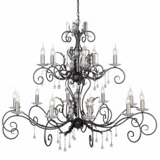 Люстра Elstead Lighting AML15 BLK/SILVER AMARILLI