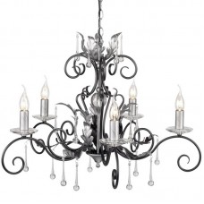 Люстра Elstead Lighting AML5 BLK/SILVER AMARILLI