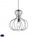 Светильник подвесной Ideal lux Ampolla-1 Sp1 Nero 148502