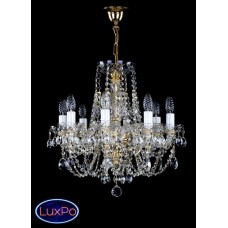 Подвесная люстра хрустальная ArtGlass ANDULA VIII short-arms 160