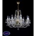 Подвесная люстра хрустальная ArtGlass ANDULA VIII short-arms 230