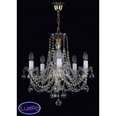 Подвесная люстра хрустальная ArtGlass ANDULA V short-arms 160