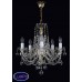 Подвесная люстра хрустальная ArtGlass ANDULA V short-arms 160