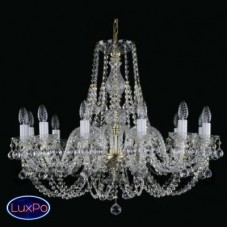 Подвесная люстра хрустальная ArtGlass ANDULA XII balls