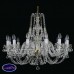 Подвесная люстра хрустальная ArtGlass ANDULA XII balls
