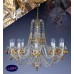 Подвесная люстра хрустальная ArtGlass ANDULA XII short-arms 288 COLOR