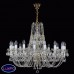 Подвесная люстра хрустальная ArtGlass ANGELIKA DIA 850