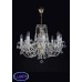 Подвесная люстра хрустальная ArtGlass ANGELIKA VIII