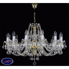 Подвесная люстра хрустальная ArtGlass ANGELIKA VIII COLOR