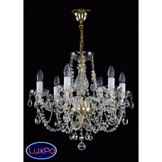 Подвесная люстра хрустальная ArtGlass ANGELIKA VI COLOR