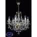 Подвесная люстра хрустальная ArtGlass ANGELIKA VI COLOR