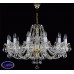 Подвесная люстра хрустальная ArtGlass ANGELIKA XII