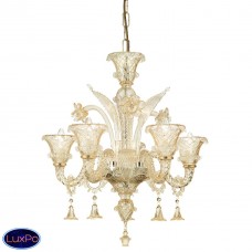 Люстра подвесная Ideal lux Antonietta Sp5 Ambra 137377