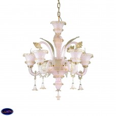 Люстра подвесная Ideal lux Antonietta Sp5 Rosa 137346