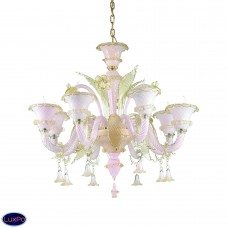 Люстра подвесная Ideal lux Antonietta Sp8 Rosa 137278