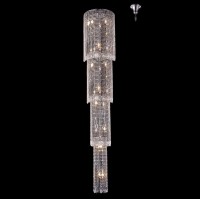 Люстра подвесная хрустальная Crystal lux ARCADA SP20 CHROME