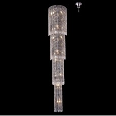 Люстра подвесная хрустальная Crystal lux ARCADA SP20 CHROME