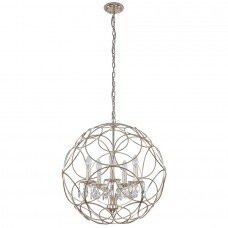Подвесная люстра Crystal lux ARIA SP5 SILVER