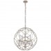 Подвесная люстра Crystal lux ARIA SP5 SILVER