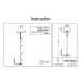 Торшер MAYTONI MONSOON ARM154-FL-01-S