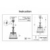 Подвесной светильник Maytoni GRACE ARM247-PL-01-G