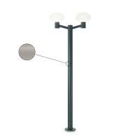 Столб уличный Ideal lux Armony Pt2 Grigio 147390