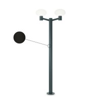 Столб уличный Ideal lux Armony Pt2 Nero 145112