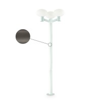 Столб уличный Ideal lux Armony Pt3 Antracite 147413