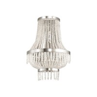Светильник настенный хрустальный Ideal lux Augustus Ap3 Cromo 112817