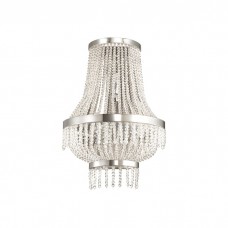 Светильник настенный хрустальный Ideal lux Augustus Ap3 Cromo 112817