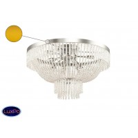 Люстра потолочная хрустальная Ideal lux Augustus Pl10 Oro 113234