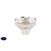 Люстра потолочная хрустальная Ideal lux Augustus Pl6 Cromo 112824