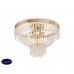 Люстра потолочная хрустальная Ideal lux Augustus Pl6 Oro 113210