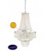 Люстра подвесная хрустальная Ideal lux Augustus Sp9 Oro 113180
