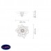                                                                  Потолочный светильник Slamp                                        <span>Aurora Mini Black</span>                  