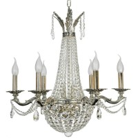 Люстра подвесная хрустальная Arti Lampadari Amelia E 1.6.6.502 SB