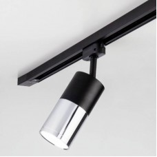 Светильник для однофазной шины Elektrostandard(Avantag) Avantag Черный матовый/хром 6W 4200K (LTB27)