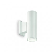 Светильник уличный настенный Ideal lux Base Ap2 Bianco 129457