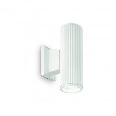 Светильник уличный настенный Ideal lux Base Ap2 Bianco 129457