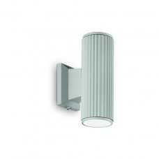 Светильник уличный настенный Ideal lux Base Ap2 Grigio 129440