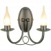 Светильник для ванной комнаты Elstead Lighting BATH/MN2 BLACK MINSTER