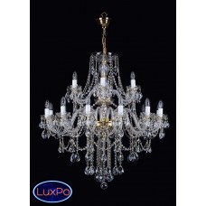 Подвесная люстра хрустальная ArtGlass BIBIANA XII