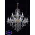 Подвесная люстра хрустальная ArtGlass BIBIANA XII