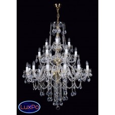 Подвесная люстра хрустальная ArtGlass BIBIANA XVIII